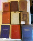 9 Novels and Poetry Books comprising Poetical Works of Robert Burns; Shelley & His Poems; John