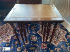 Nest 3 Tables with inlaid top (location: Temple Newsam / collection: Tuesday 8 March between 9.