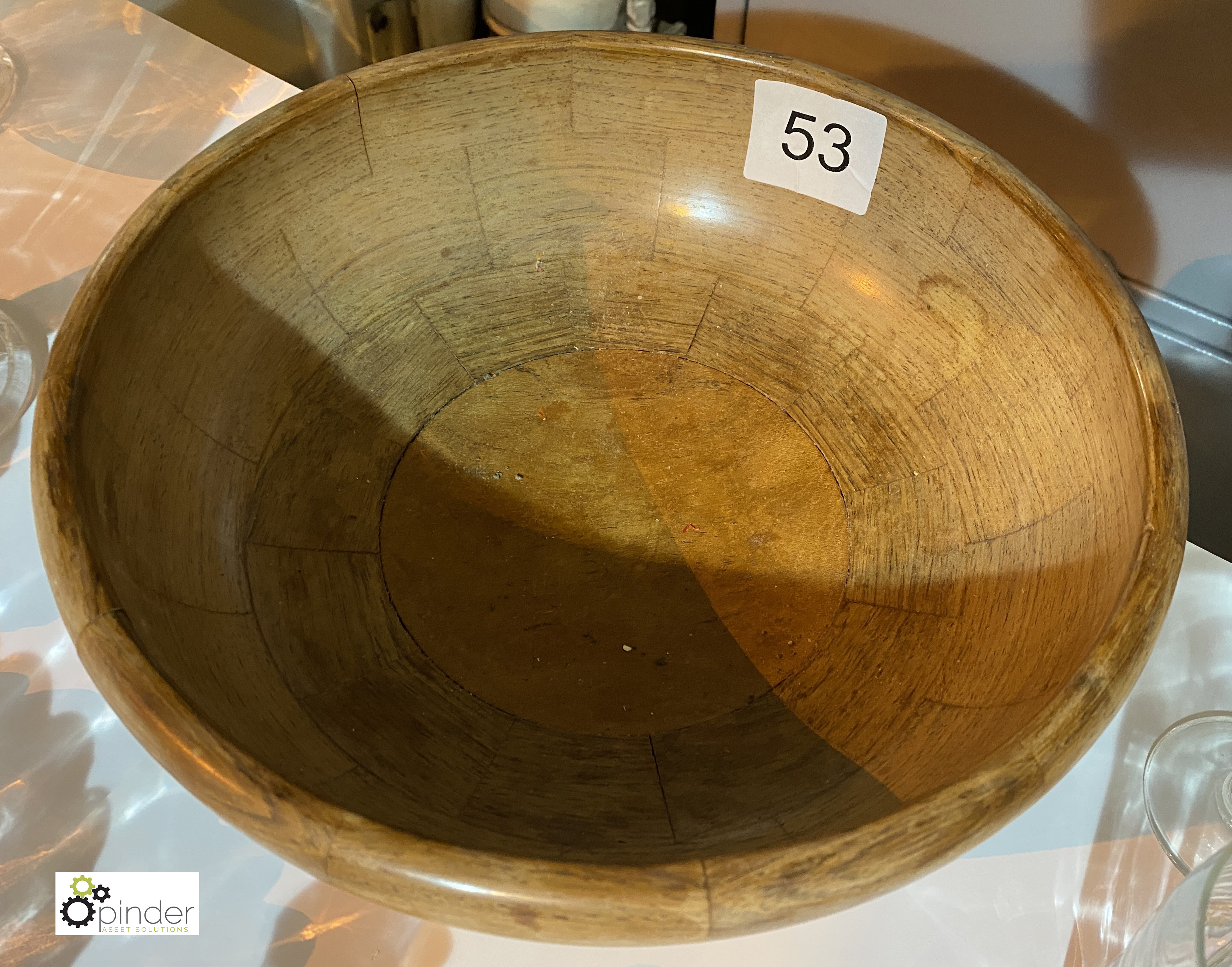 Wood Fruit Bowl (location: Wakefield / collection: Monday 7 March) - Image 2 of 2