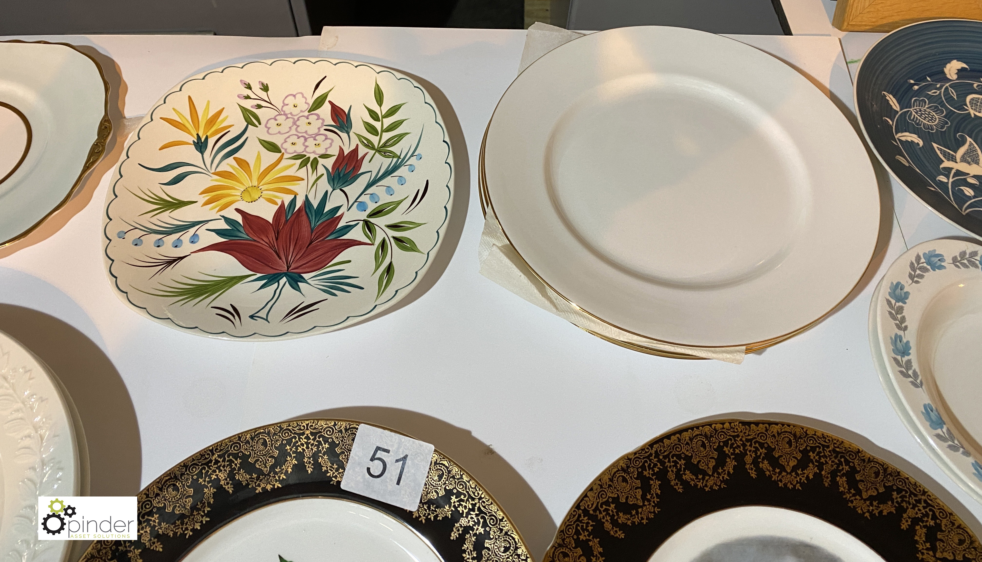 20 various Plates and Bowls (location: Wakefield / collection: Monday 7 March) - Image 7 of 9