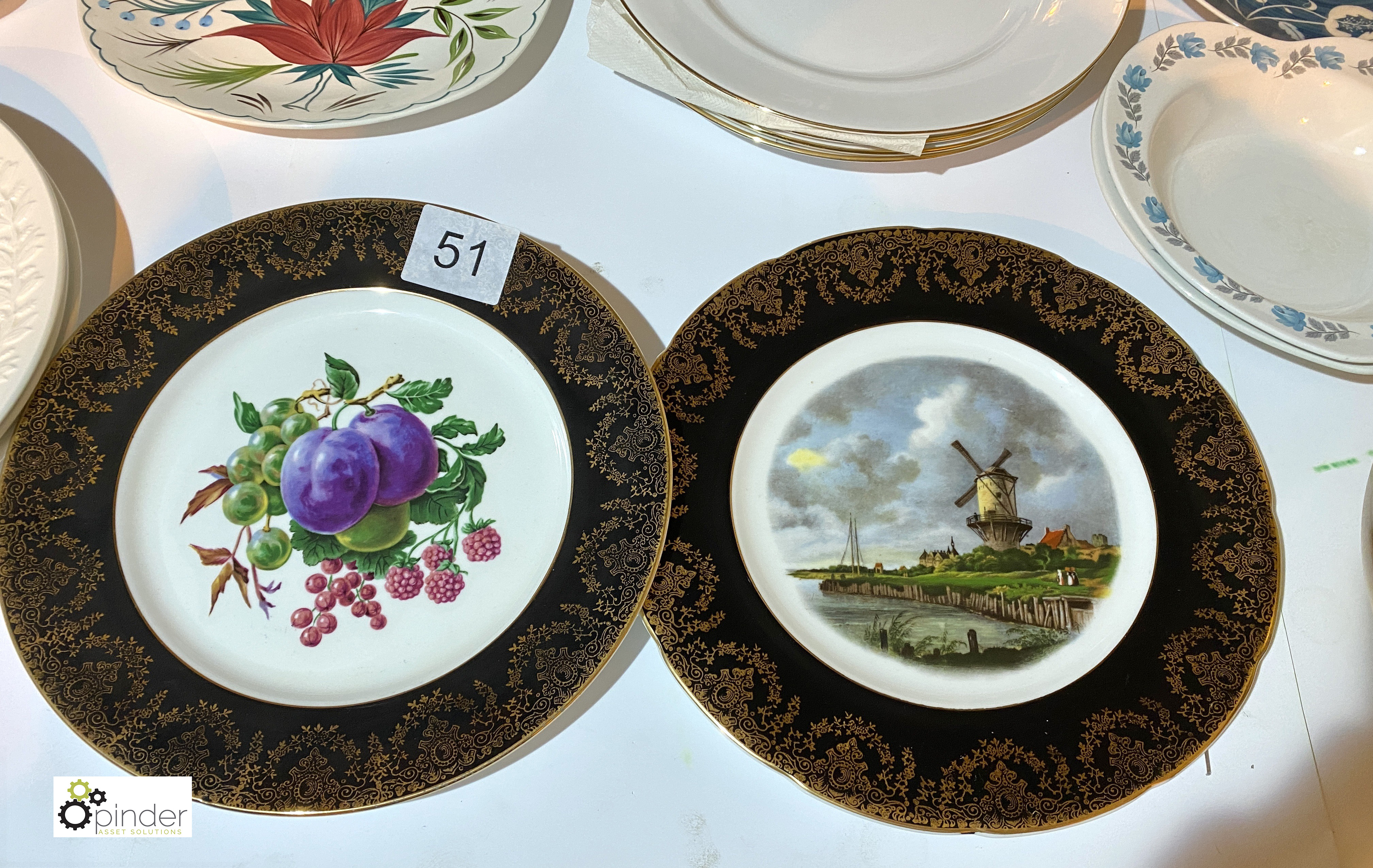 20 various Plates and Bowls (location: Wakefield / collection: Monday 7 March) - Image 6 of 9