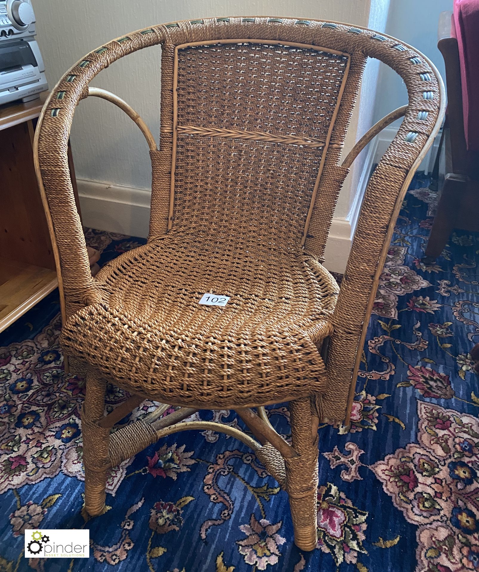 Wicker Chair (location: Temple Newsam / collection: Tuesday 8 March between 9.30am and 12noon)