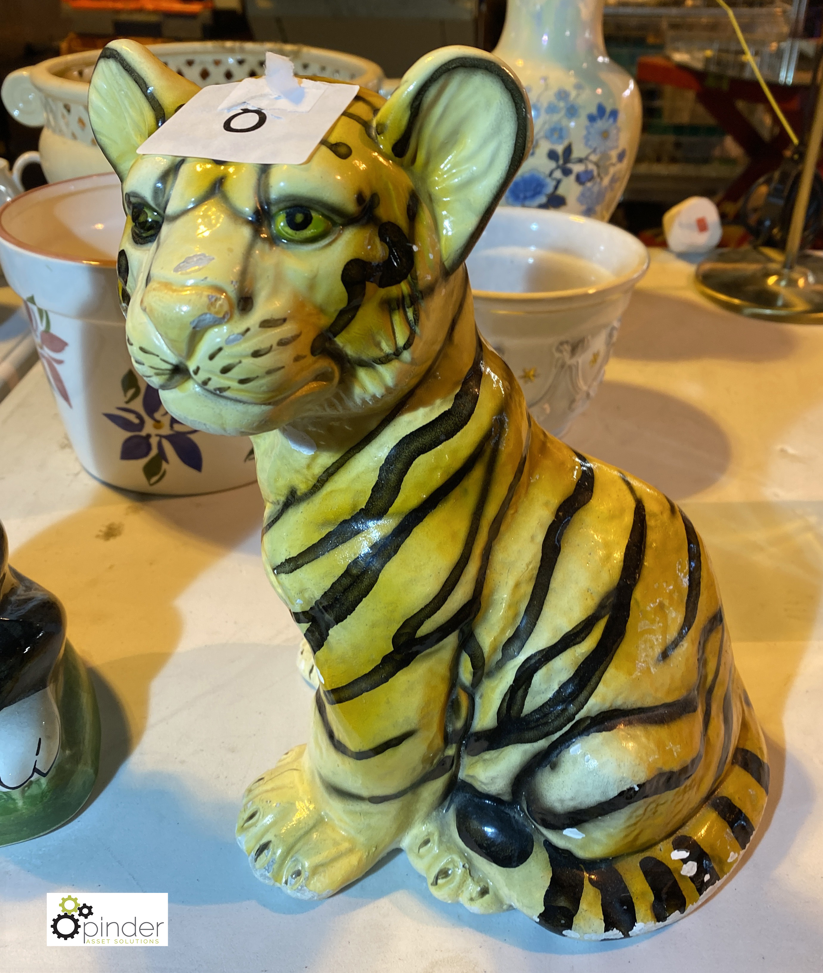 Tiger Stature and Sylvester Bottle (location: Wakefield / collection: Monday 7 March) - Image 2 of 4