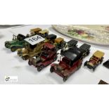 4 Vintage Cars by Lesney and 7 Vintage Cars, made in China (location: Wakefield / collection: Monday