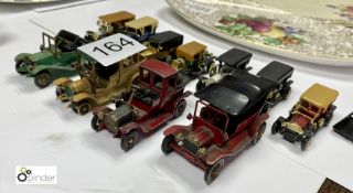 4 Vintage Cars by Lesney and 7 Vintage Cars, made in China (location: Wakefield / collection: Monday