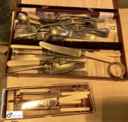 Quantity various stainless Cutlery (location: Wakefield / collection: Monday 7 March)