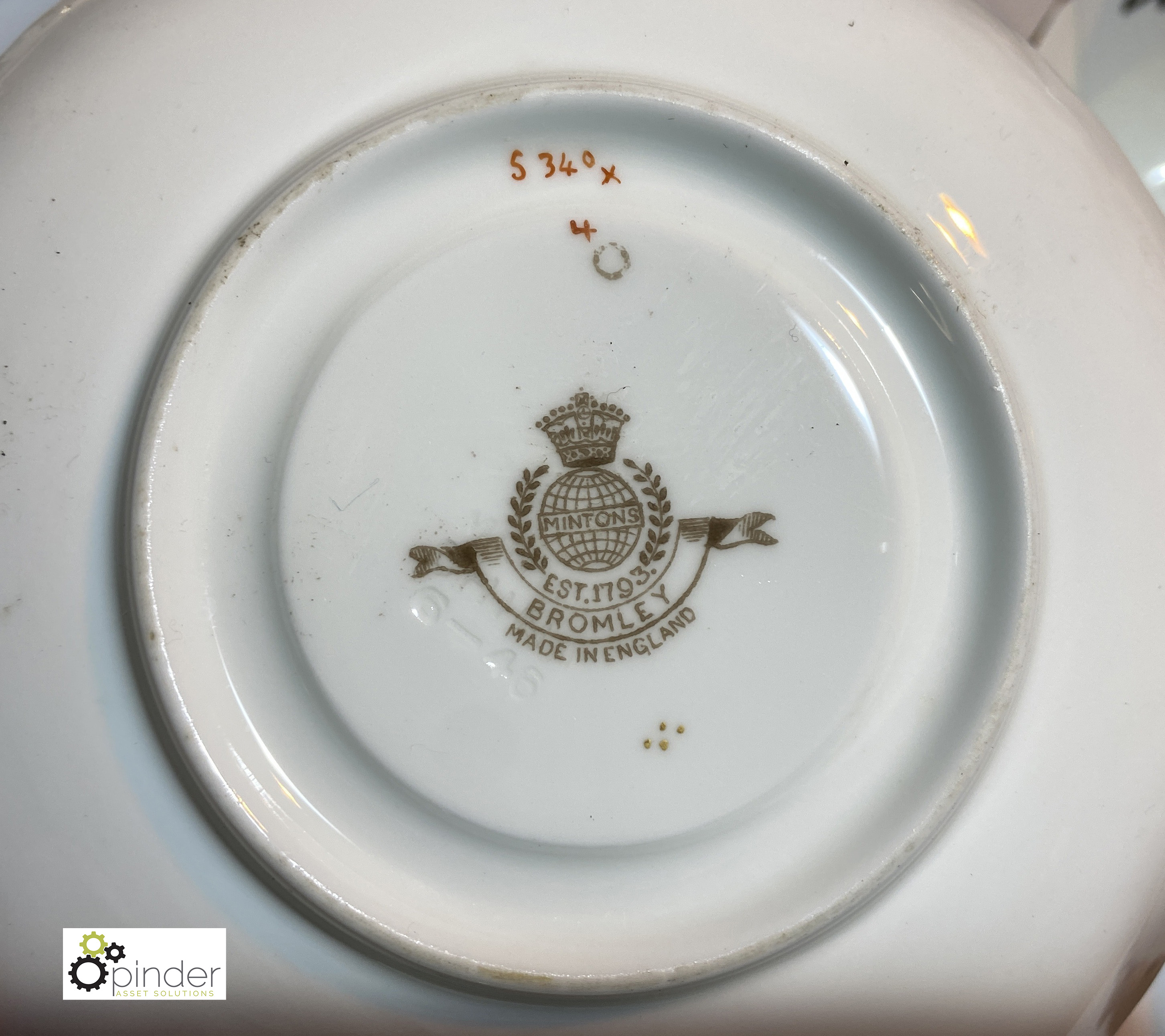 2 Tea Cups and Saucers by Mintons (location: Wakefield / collection: Monday 7 March) - Image 2 of 2