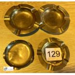 4 various Ash Trays (location: Wakefield / collection: Monday 7 March)