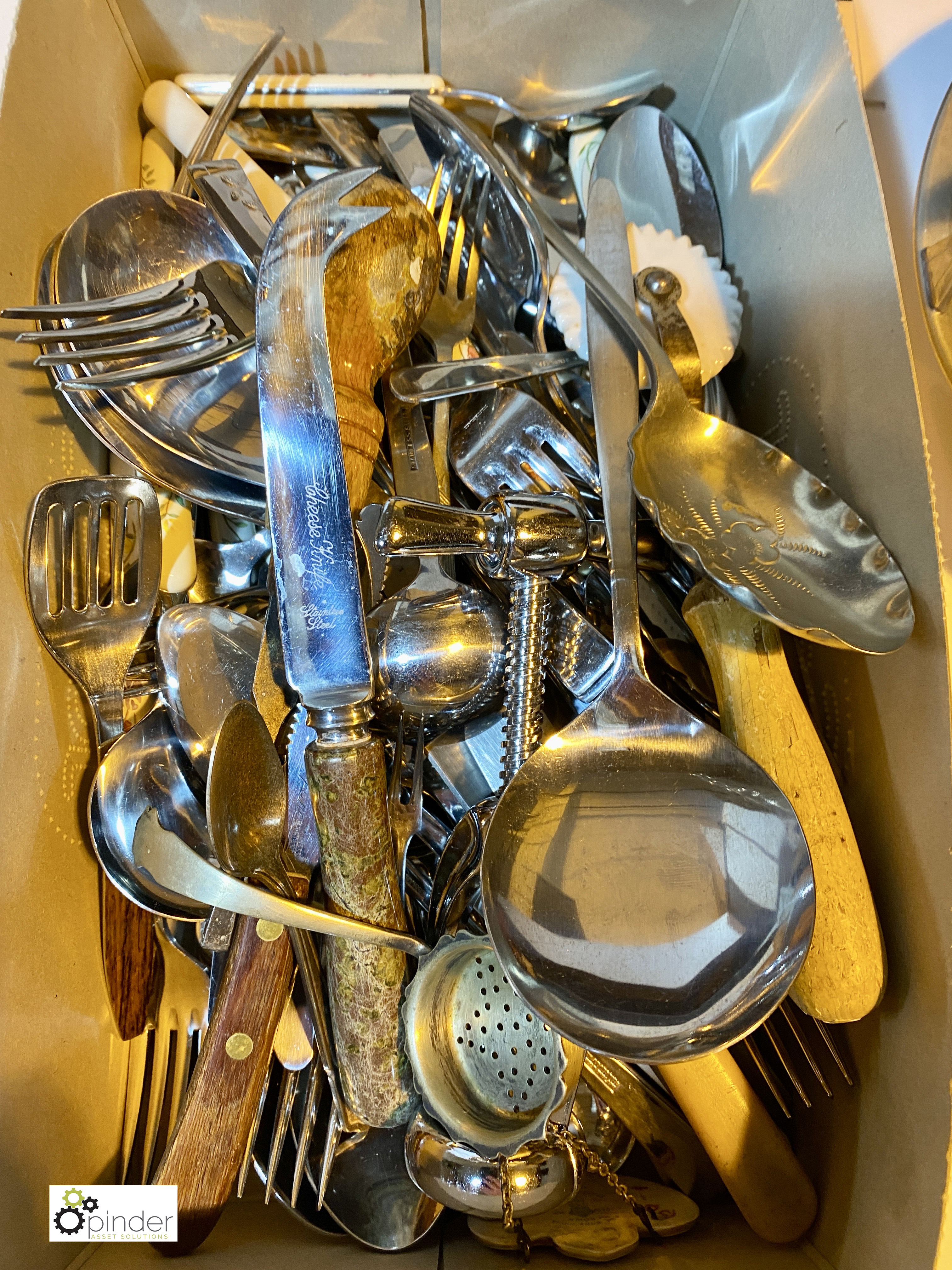 Quantity various Cutlery, to box (location: Wakefield / collection: Monday 7 March) - Image 2 of 2