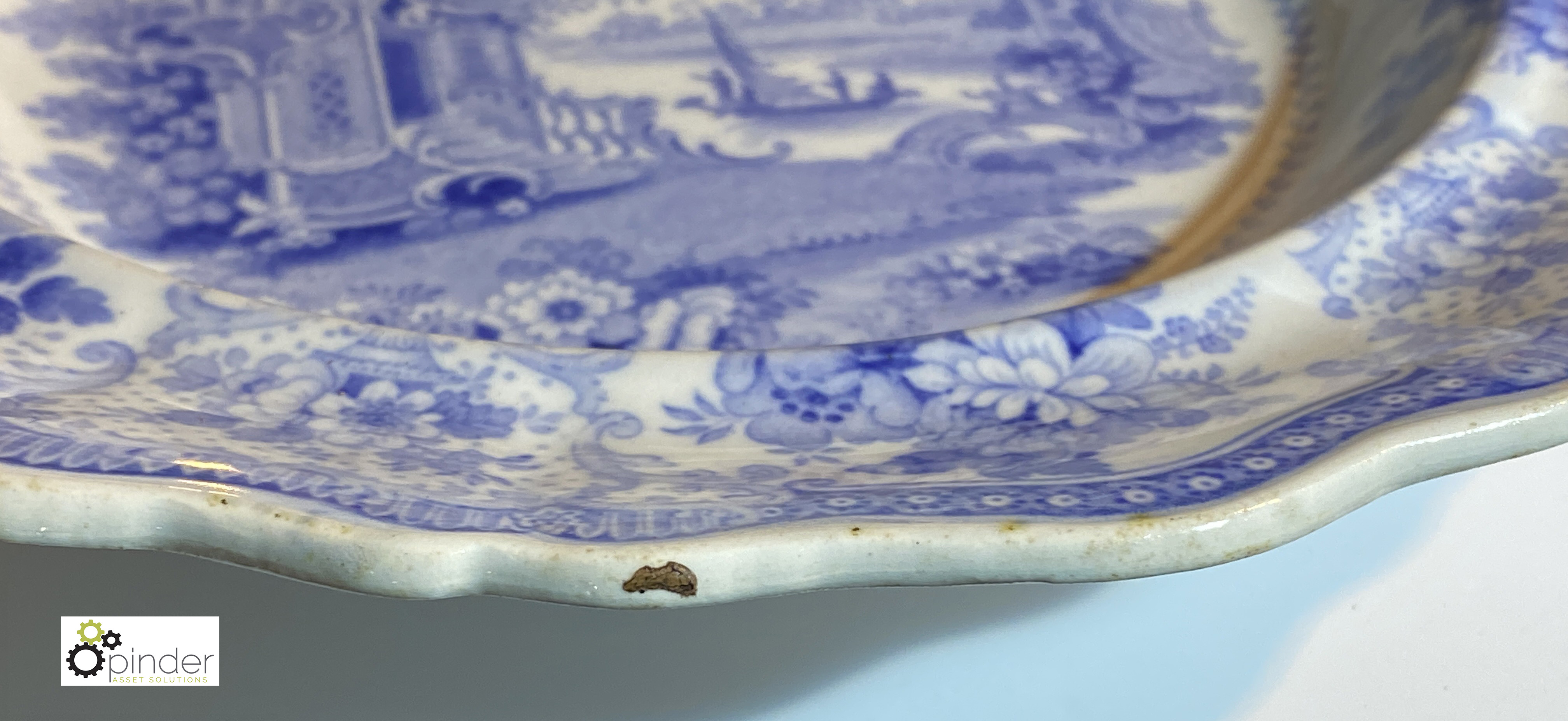 Soup Bowl, Fairy Villas Stone China, circa 1835 (location: Wakefield / collection: Monday 7 March) - Image 3 of 3