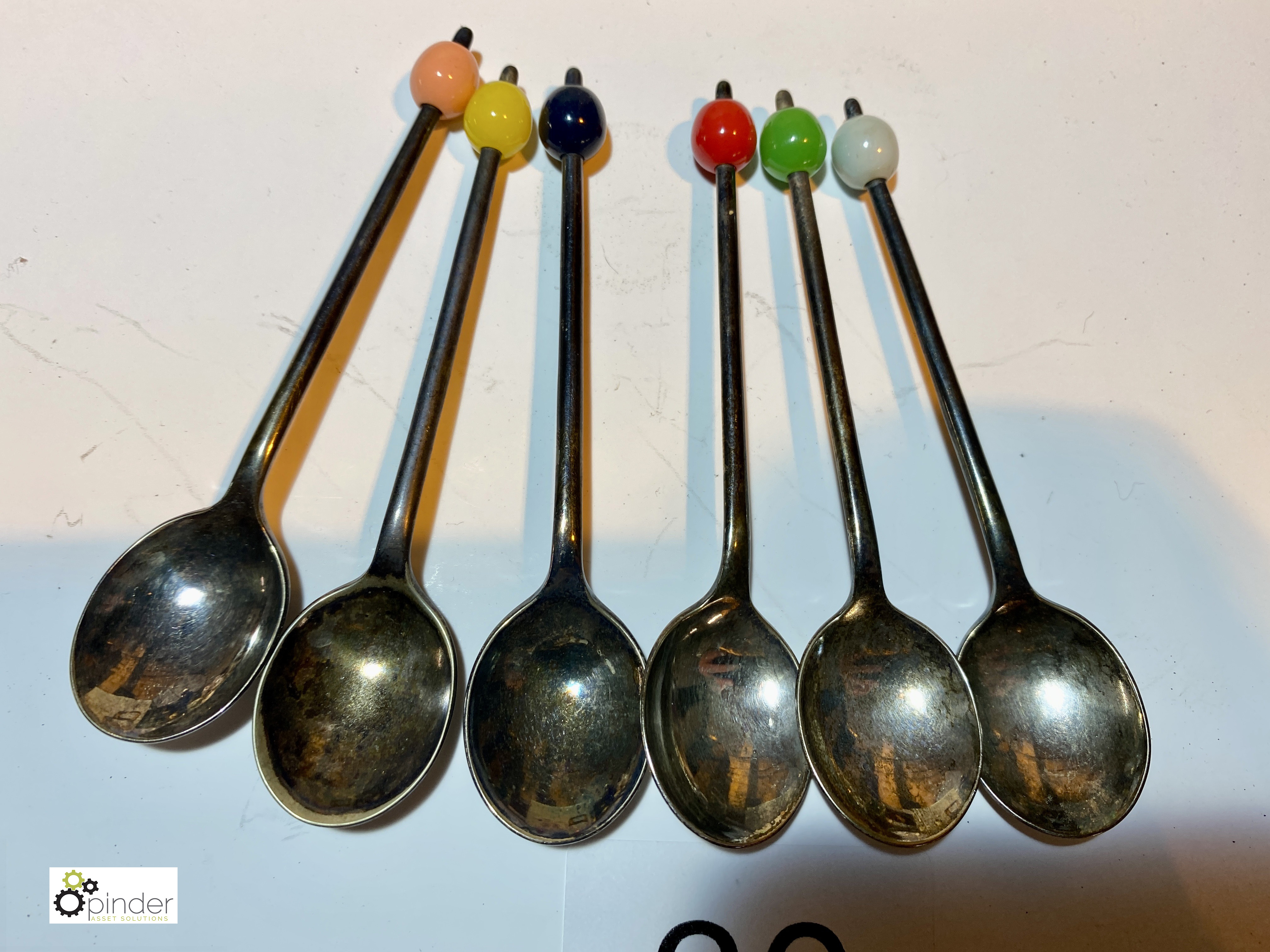 Set 6 EPNS Spoons (location: Wakefield / collection: Monday 7 March) - Image 2 of 2