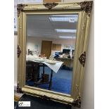 Ornate framed bevel edge Mirror (location: Wakefield / collection: Monday 7 March)