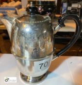 Silver plated Coffee Pot (location: Wakefield / collection: Monday 7 March)