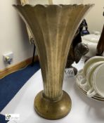 Brass Flower Vase (location: Wakefield / collection: Monday 7 March)