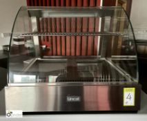 Lincat SCH785 counter top Heated Food Display Cabinet, 240volts, 780mm x 750mm (located in Coffee