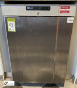 Gram K710RG3N stainless steel under counter Fridge, to servery area 2 (located in Main Kitchen)