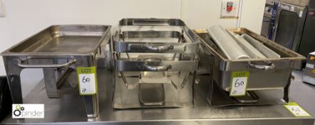 4 Chafing Dish Holders (located in Main Kitchen)