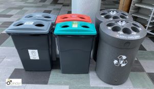 6 various Recycling Bins (located in Atrium)