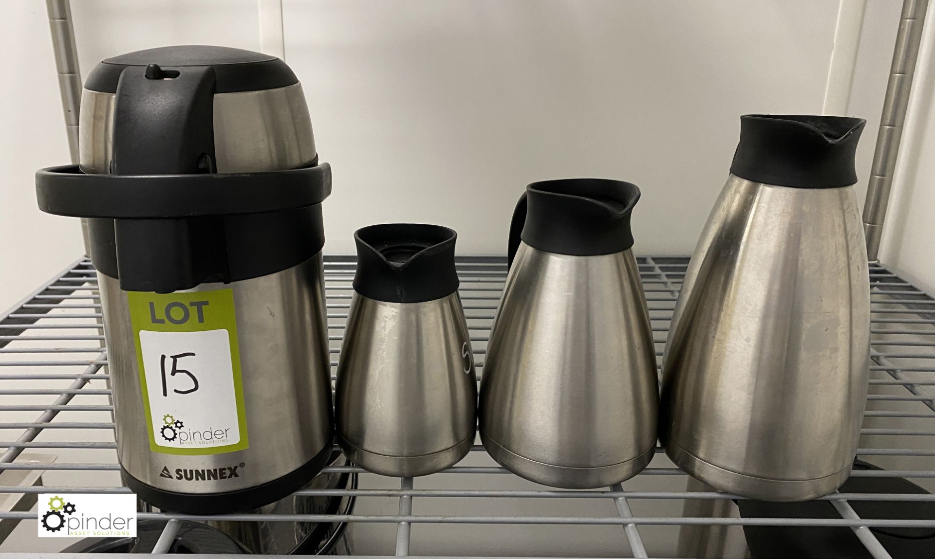 4 various Milk Jugs (located in Main Kitchen)