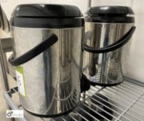 2 Hot Drinks Dispensing Flasks (located in Main Kitchen)