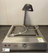 Hawkco PA310 countertop Carvery Unit, with heated gantry, 240volts, 500mm x 600mm (located in Main