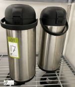 2 Hot Drinks Dispensing Flasks (located in Main Kitchen)