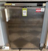 Stainless steel under counter Fridge, 240volts, to servery area 1 (located in Servery 1)