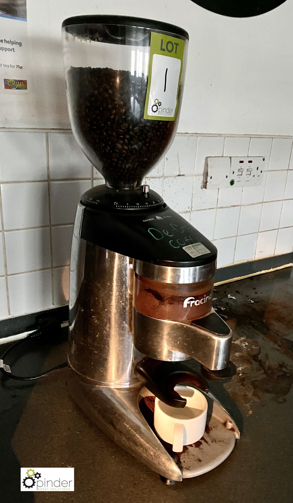 Fracino K6 Coffee Grinder, 240volts (located in Coffee Shop) - Image 3 of 4