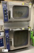 Electrolux stainless steel twin Combi Oven, 400volts (located in Main Kitchen)