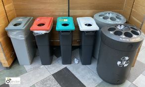 6 various Recycling Bins (located in Atrium)