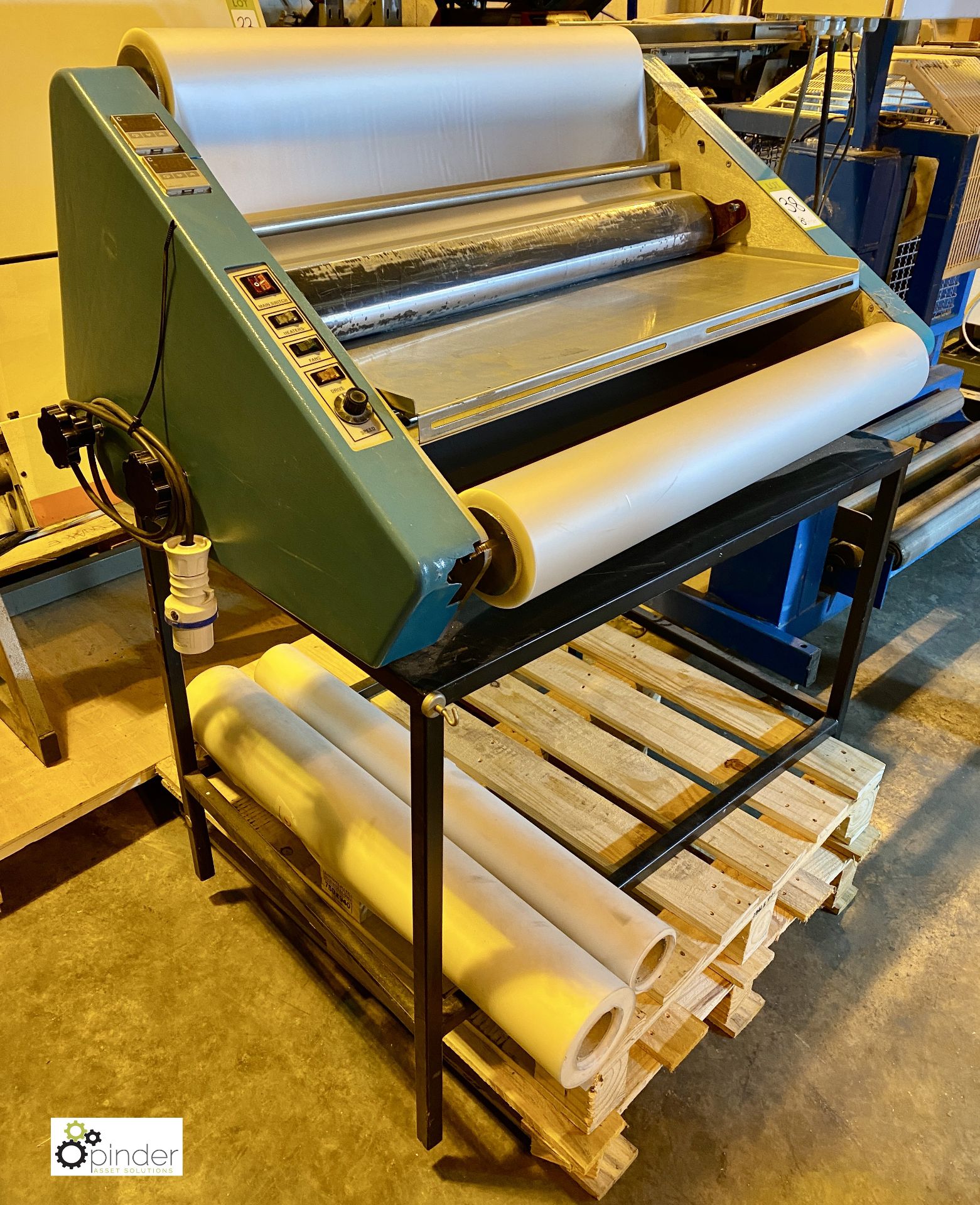 Morane RFTL 800 Roll Laminator, 800mm width, 240volts (please note there is a lift out fee of £5 - Image 6 of 6