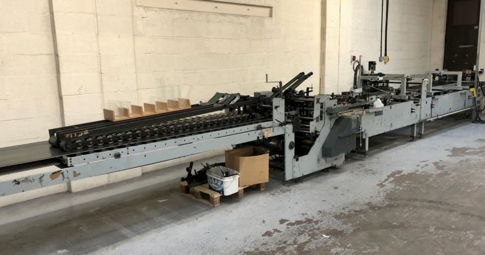 Grassi Studio 80L Straight Line Carton Gluer, with - Image 2 of 10