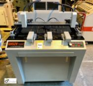 Gronhi GH52V Cross Locking Auto Plate Punch, 240volts, year 2011 (please note there is a lift out