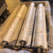 12 recovered K & B 105 Rollers (please note there is a lift out fee of £5 plus VAT on this lot)