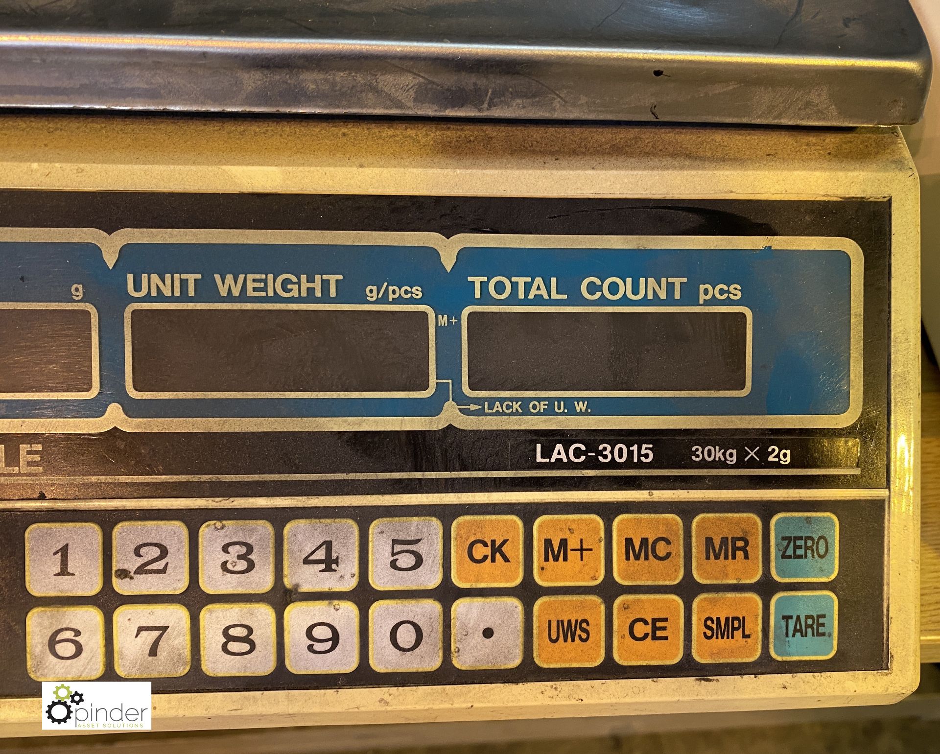 Jadever LAC-3015 Digital Counting Scale, 30kg x 2g - Image 2 of 3