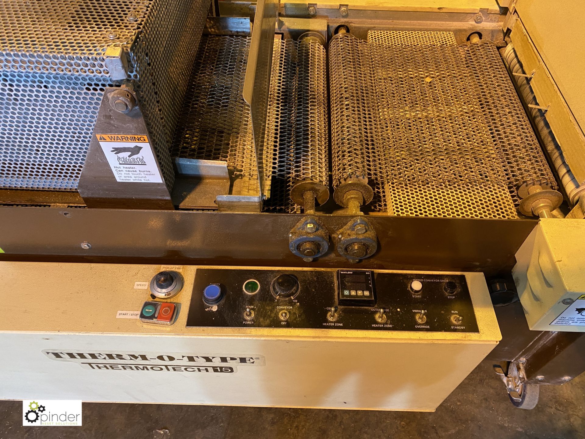 Therm-o-Type Thermotech 15 Flittering Line, 400mm belt width, 380/440volts, 3-phase, serial number - Image 5 of 10