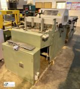 Tec-Graf S82 Book Splitter/Saw, with twin lane delivery, serial number 519, year 1991 (please note