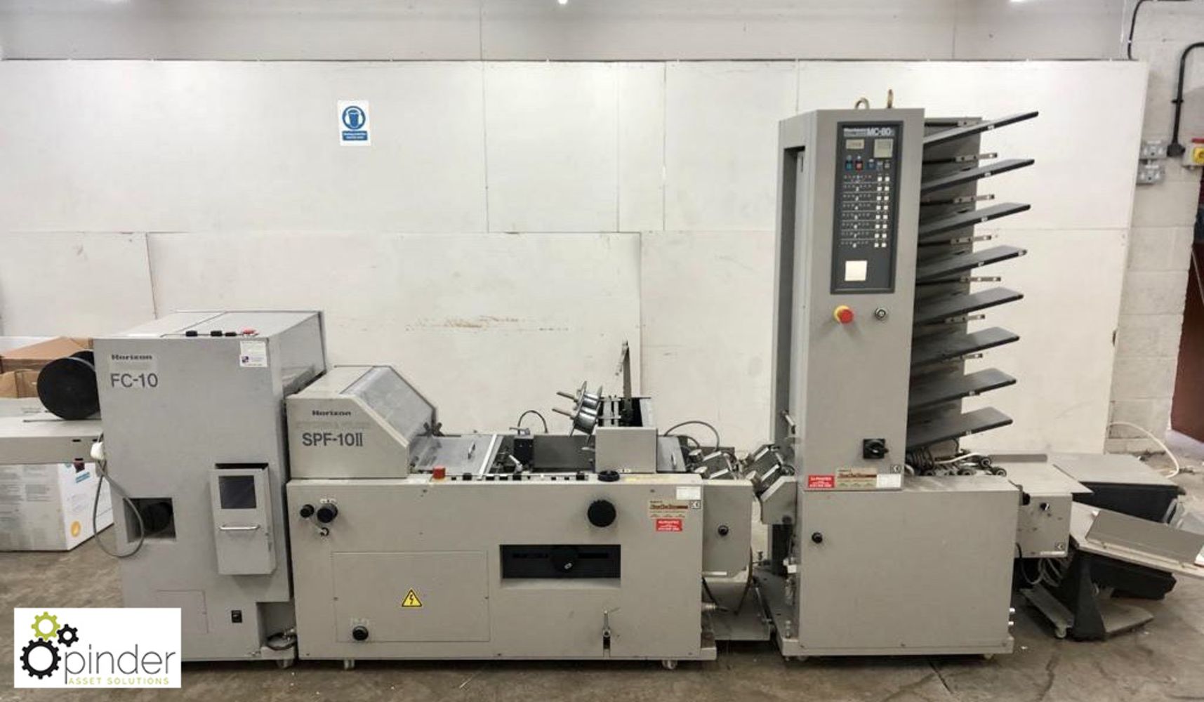 Print Finishing, Packaging and Printing Machinery Clearance Sale