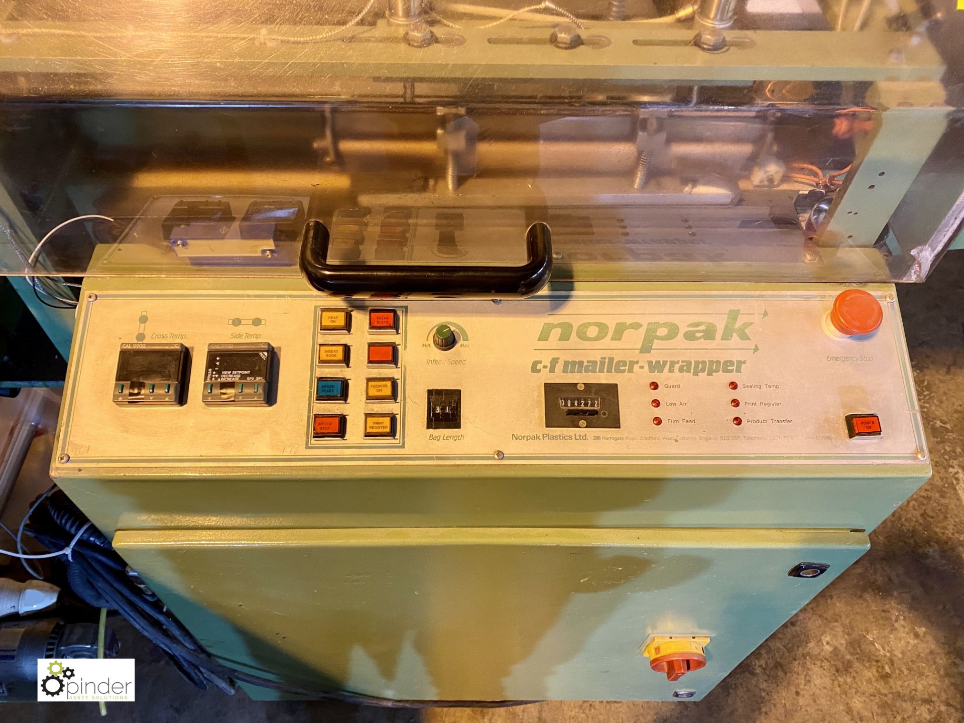 Norpack CF35 Mailer Wrapper, 415volts, serial number 010309R, with quantity spares (please note - Image 7 of 11