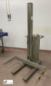 Compac mobile stainless steel Tub/Bin Lifter, swl 125kg, 240volts, 16amps (please note there is a