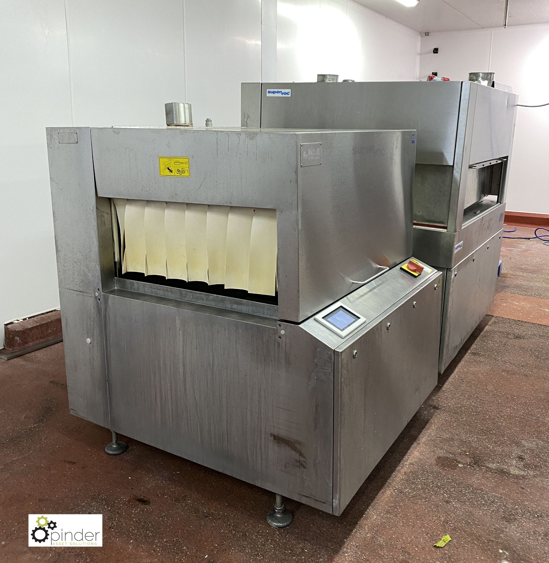 Supervac GK842B Belt Vacuum Chamber Packaging Machine, year 2009, serial number 209009, 400volts, - Image 3 of 7