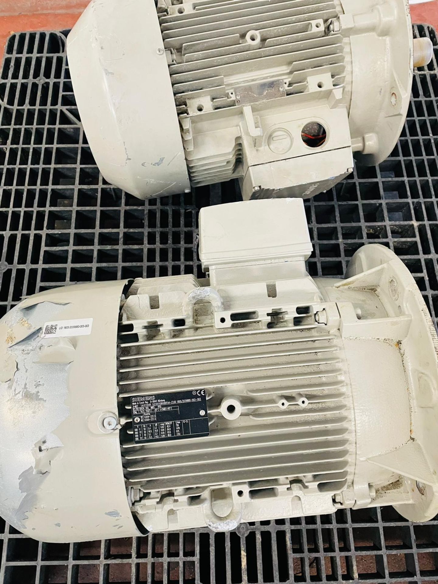 2 Siemens Electric Motors, 3.3kw (please note ther - Image 3 of 4