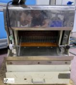Harvester HL-5200 Bread Slicer, 240volts, serial number 02051408 (please note there is a lift out