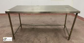 Parry stainless steel Preparation Table, 1790mm x 795mm x 880mm (please note there is a lift out fee