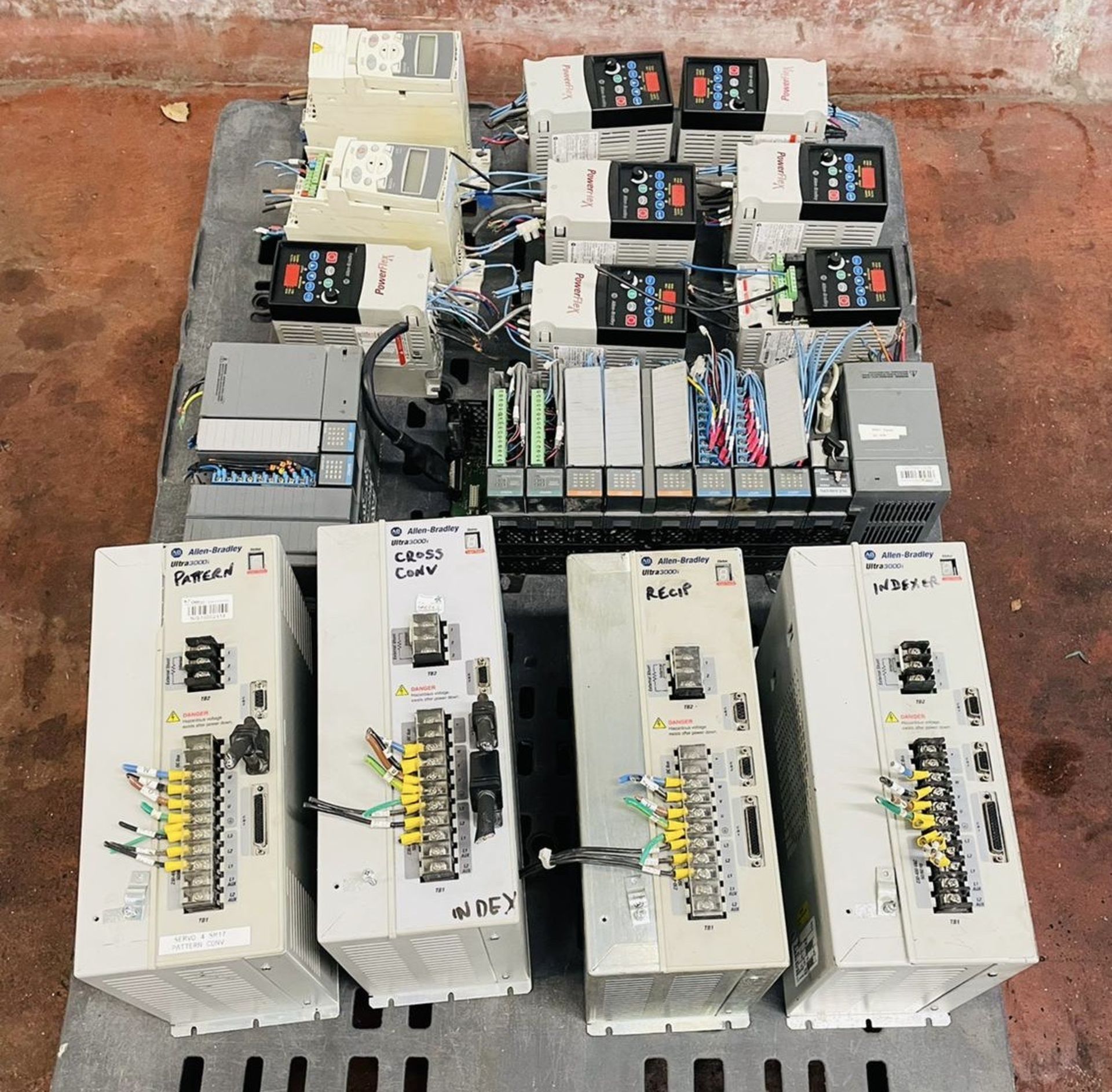 Pallet Electrical Drives including 7 Allen Bradley - Image 2 of 9