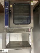 Electrolux ECFE 101-0 Combi Oven, 400volts, year 2005, with stand (please note there is a lift out