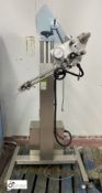 Premier 100 stainless steel stand mounted Labeller, 230volts (please note there is a lift out fee of