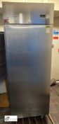Electrolux RS0641F mobile stainless steel single door Fridge, 240volts, 720mm x 780mm x 2000mm,