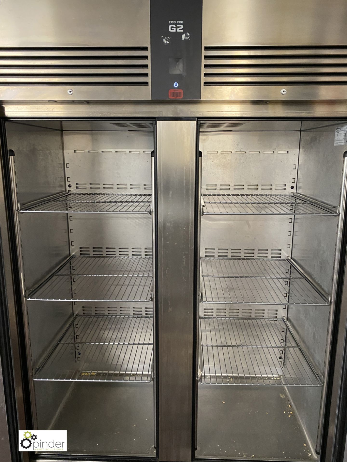 Foster EP1440L stainless steel double door mobile Freezer, 240volts - Image 3 of 4