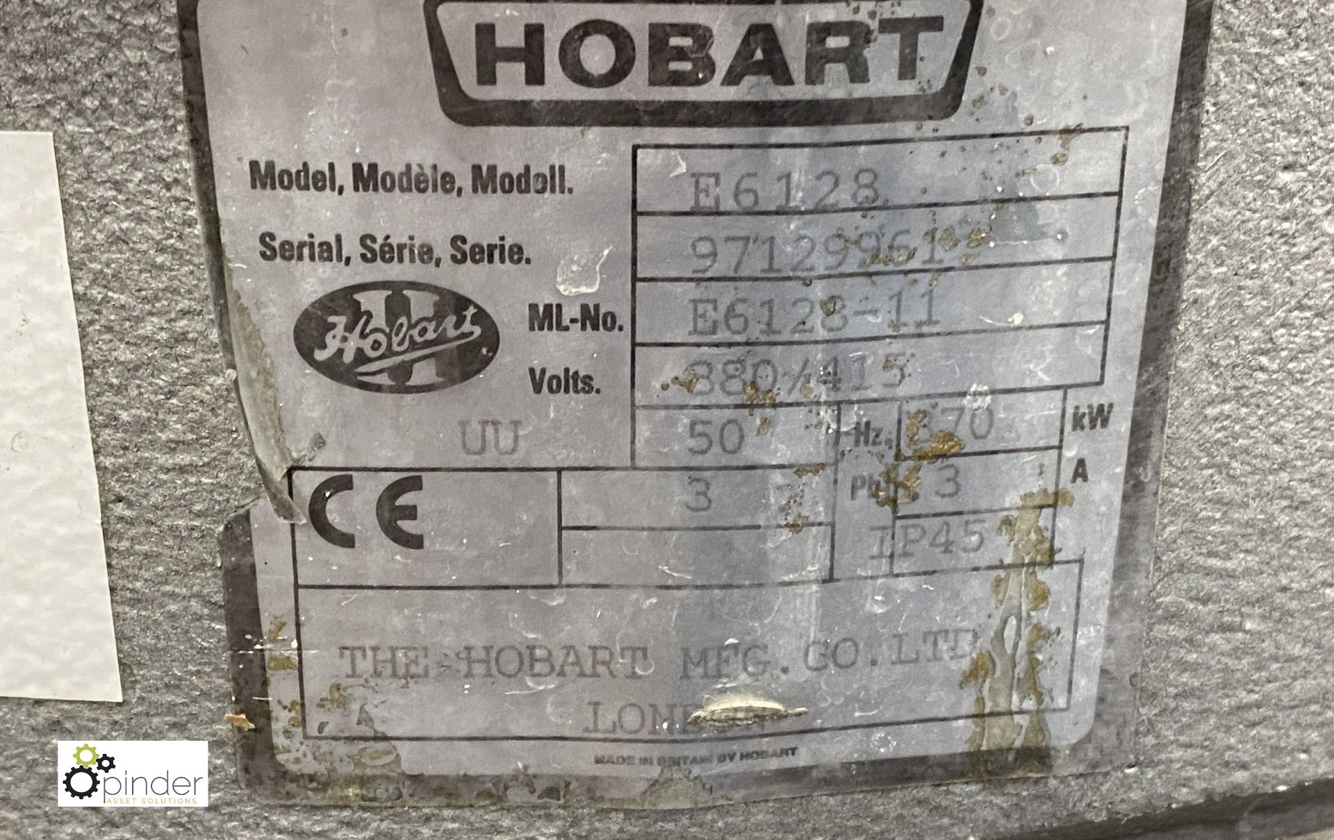 Hobart E6128 Potato Rumbler, 415volts - Image 3 of 4